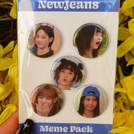 NewJeans Meme Buttons