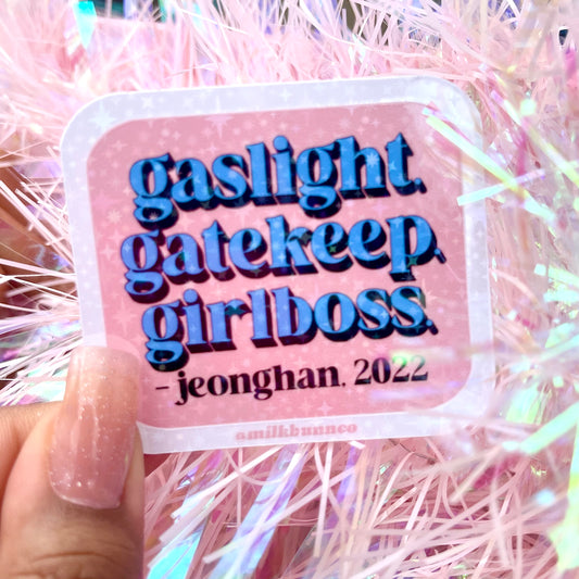 Jeonghan GGG Sticker