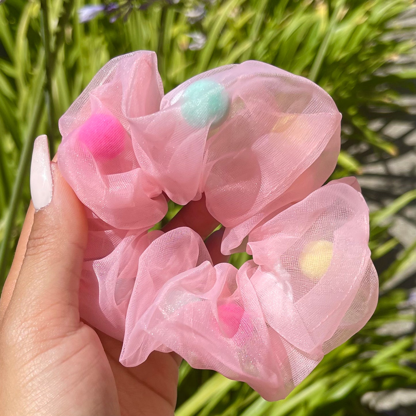 PomPom Scrunchie