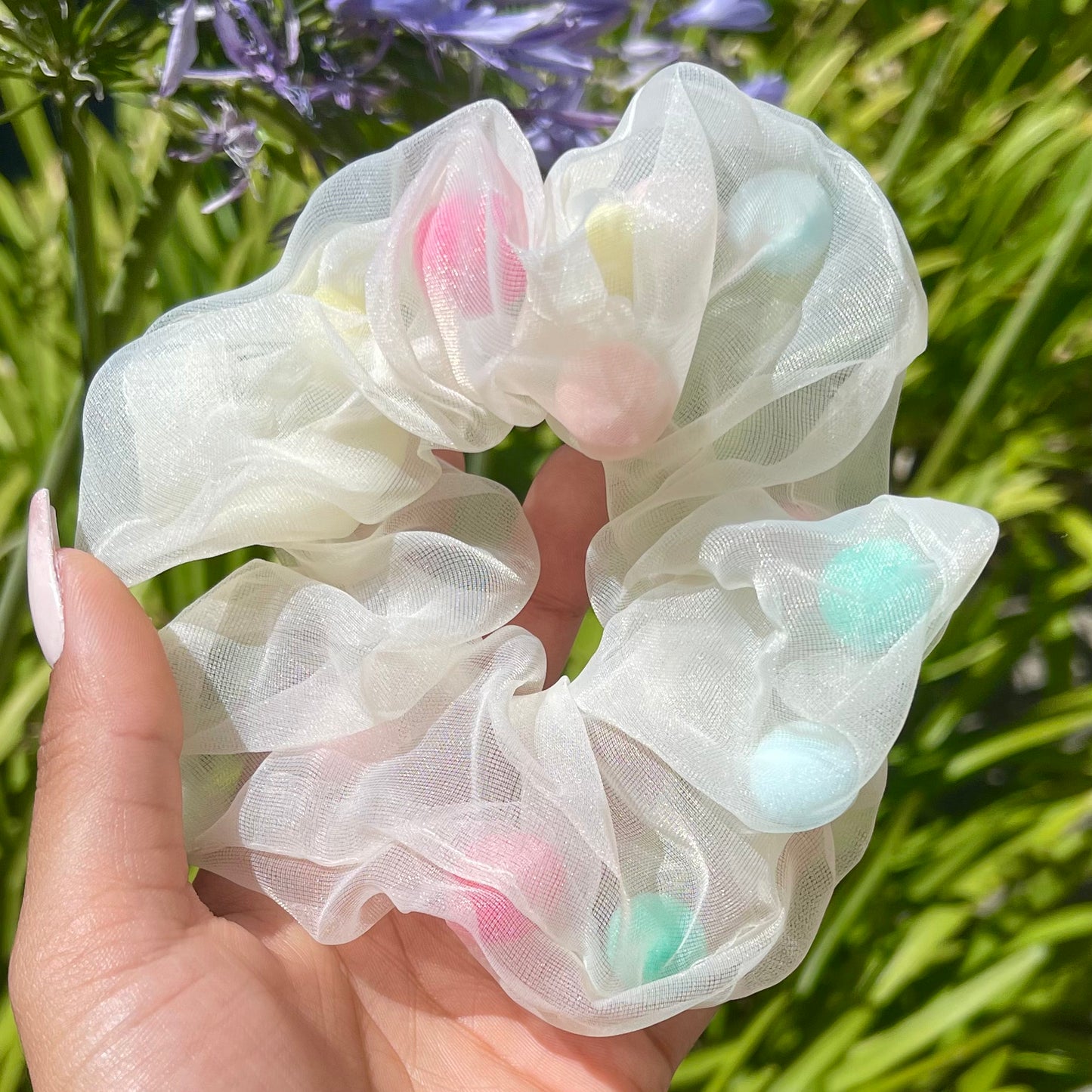 PomPom Scrunchie