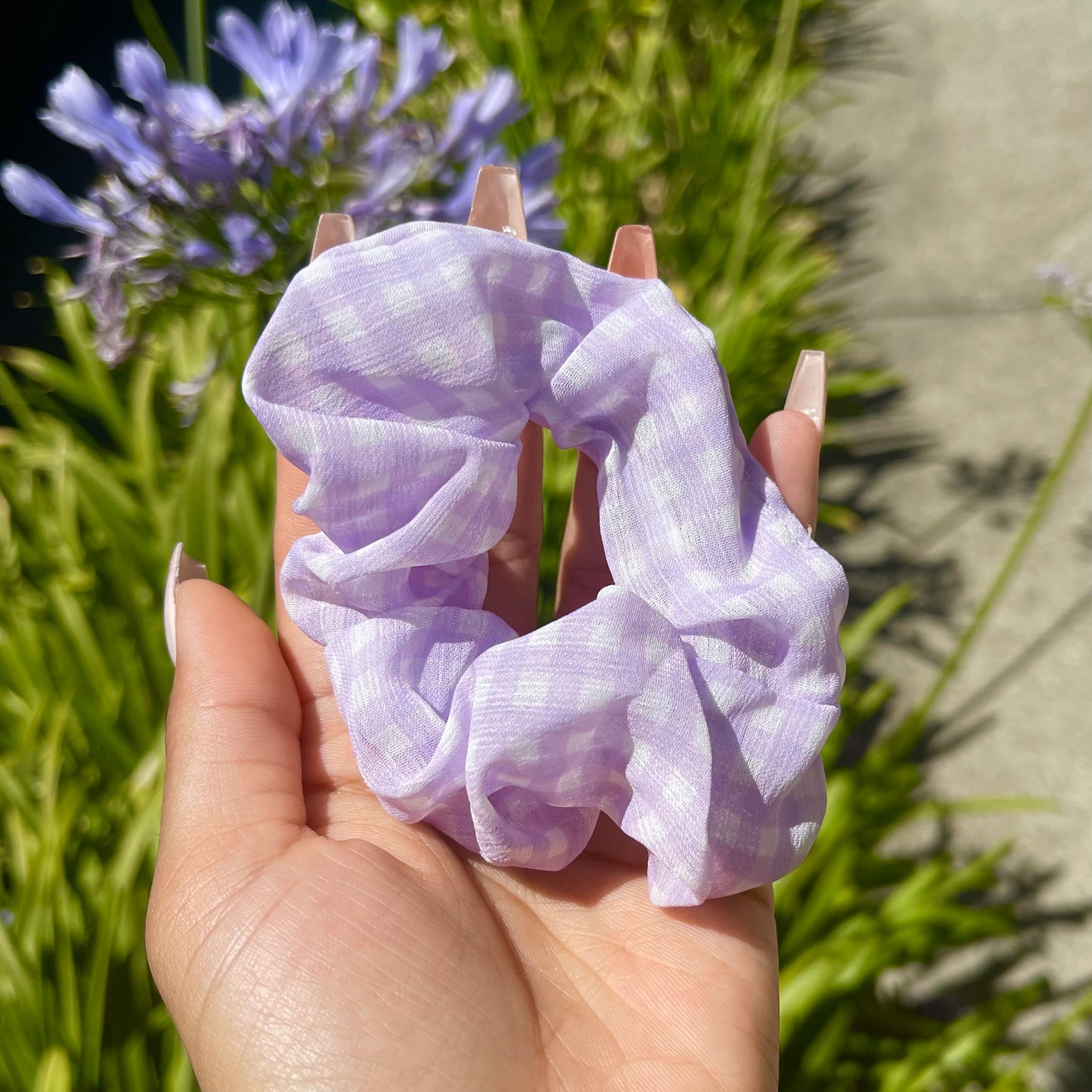 Purple You Scrunchie