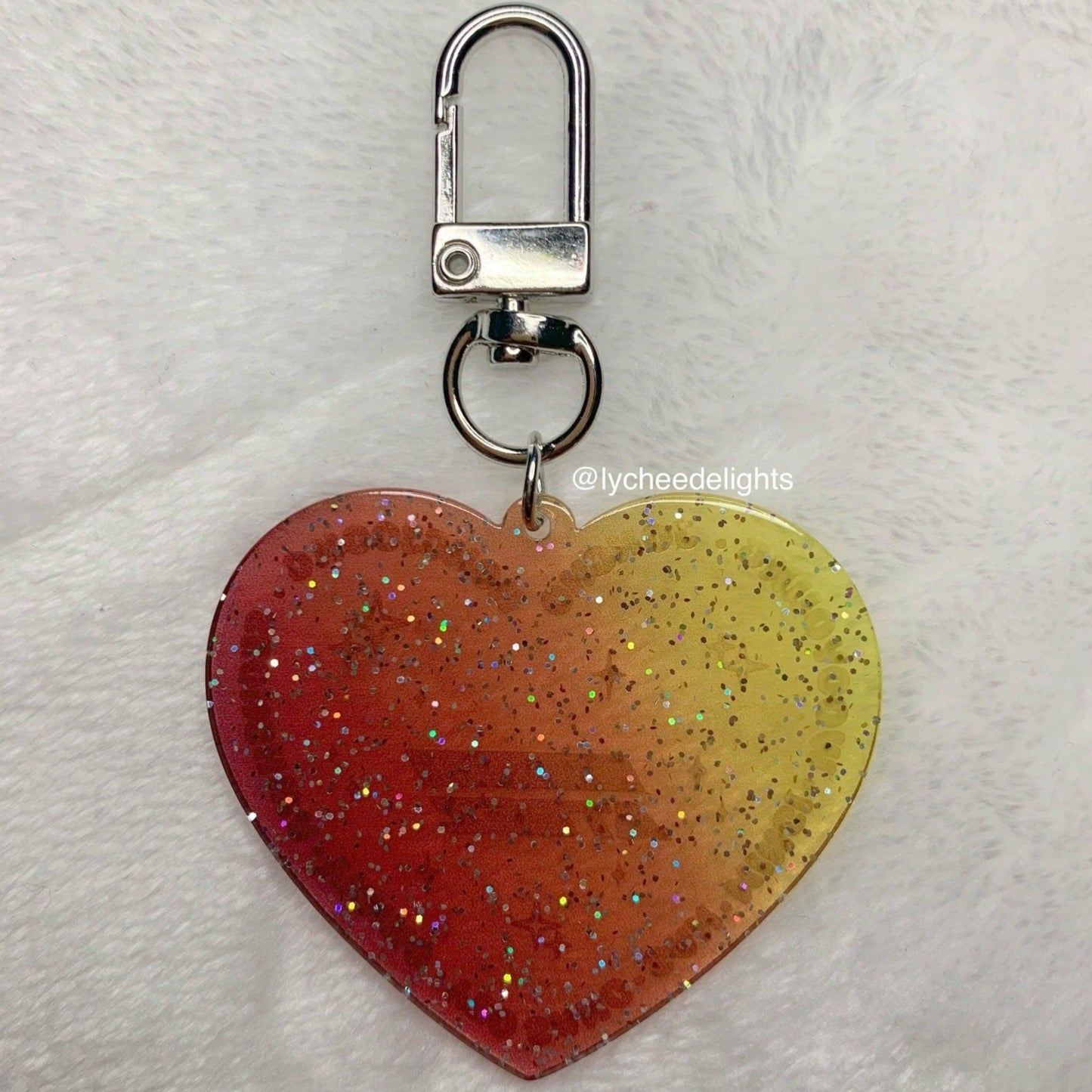ATEEZ Heart Keychain - MilkBunn Co.