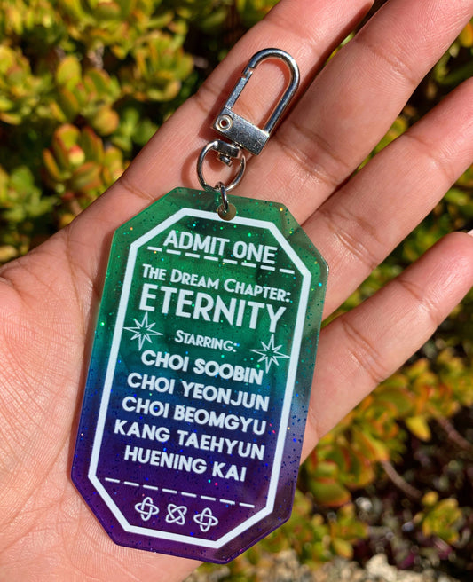 TXT Ticket to Eternity Keychain