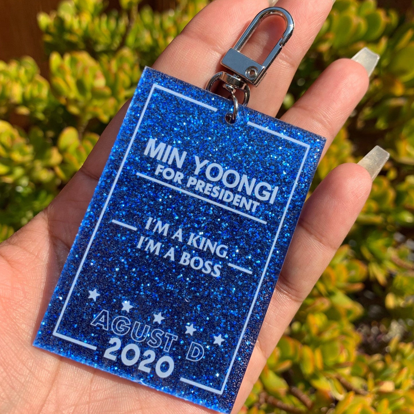 BTS For President 2020 Keychain
