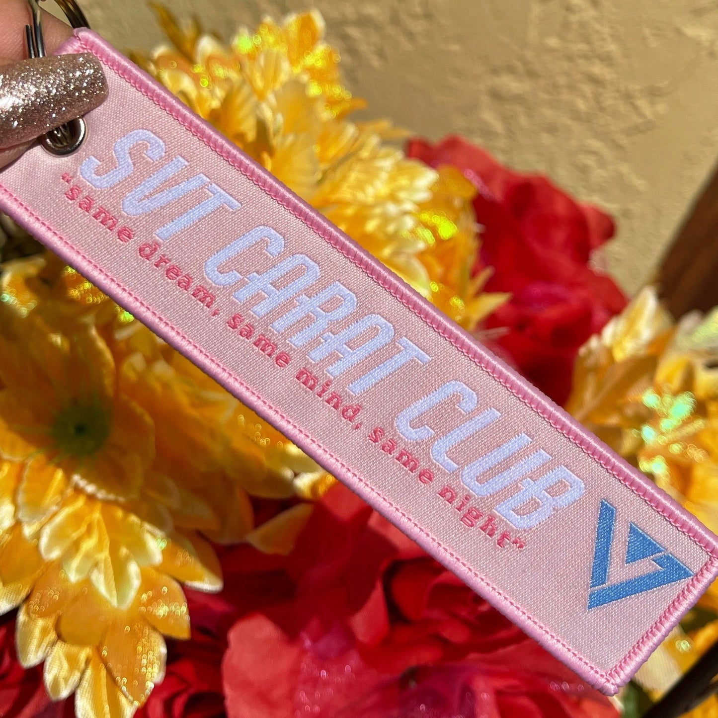 SVT Going SVT Lanyard - MilkBunn Co. Seventeen carat club lanyard for Carats, SVT fandom. Going Seventeen inspired merch.