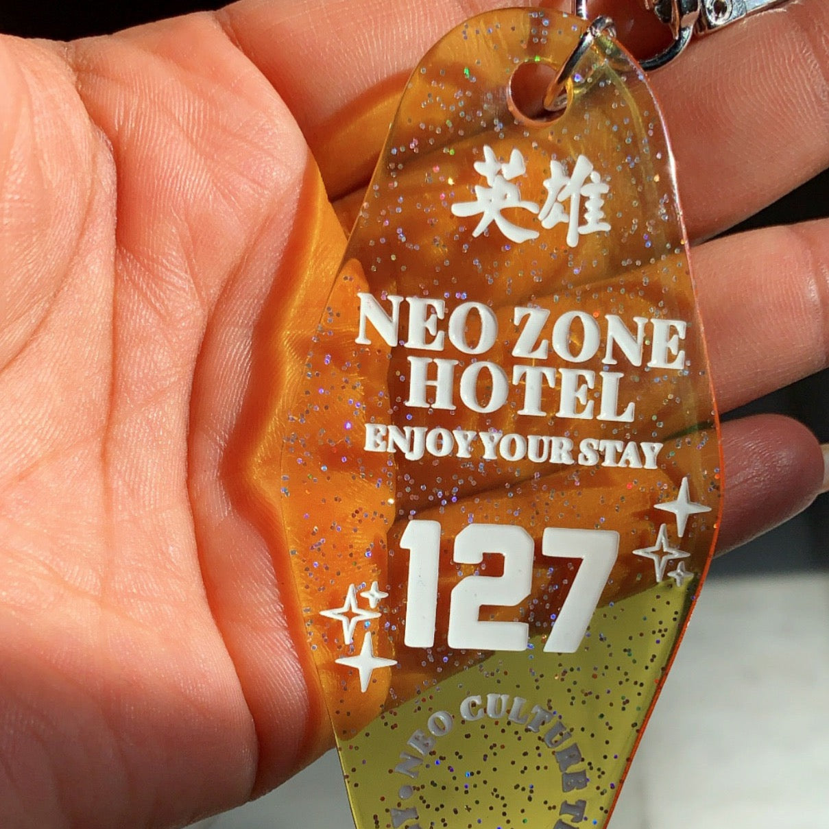 NCT 127 Hotel Keychain