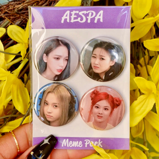 aespa Meme Buttons