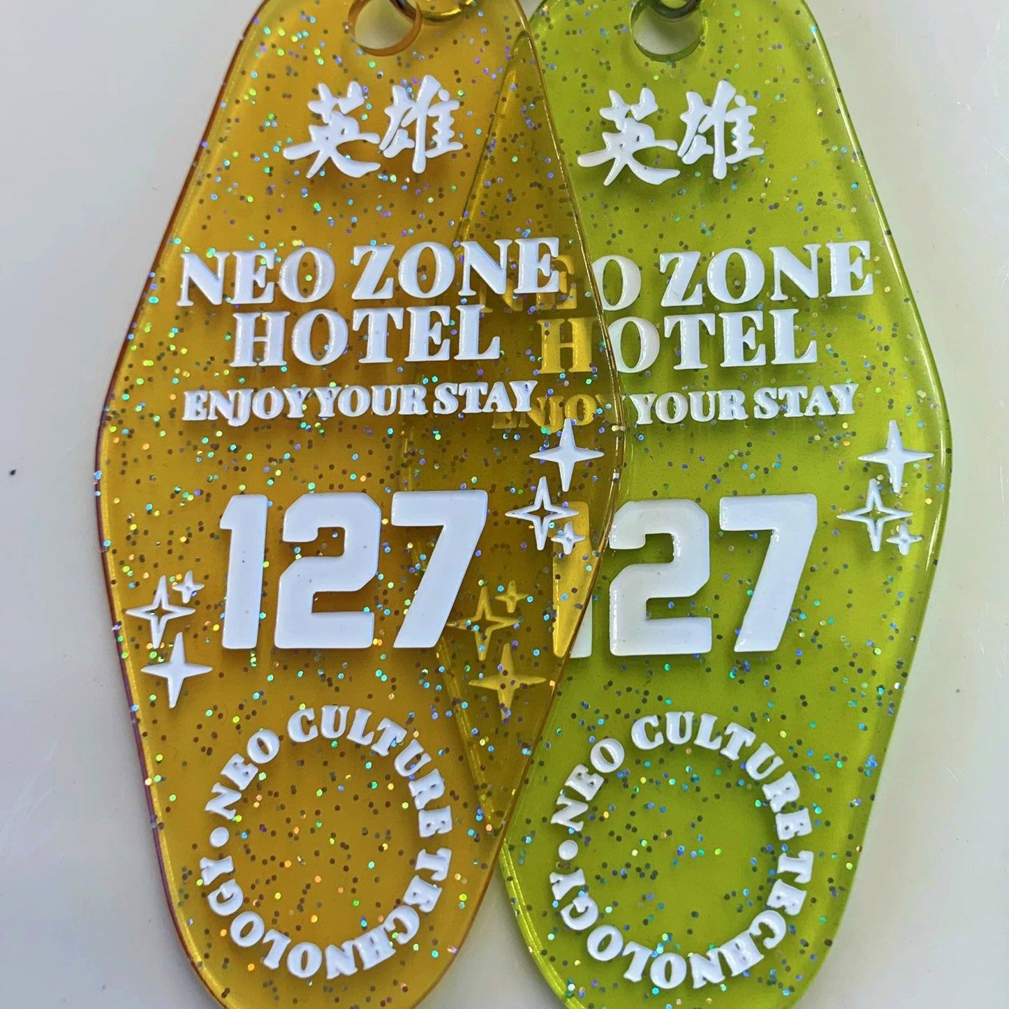 NCT 127 Hotel Keychain