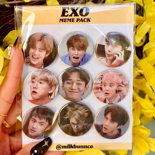 EXO Meme Buttons