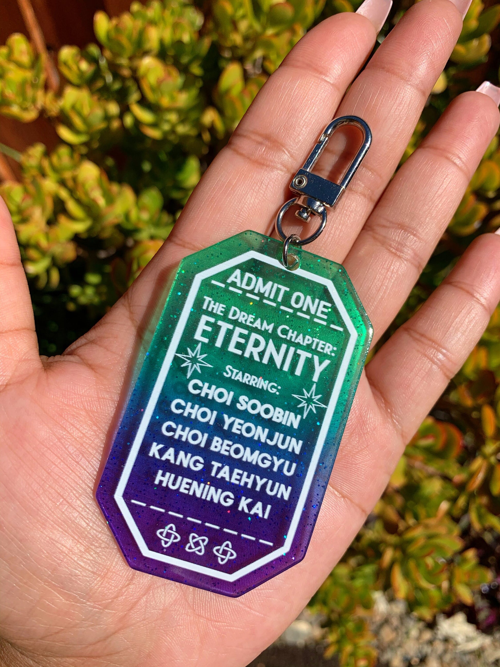 TXT Ticket to Eternity Keychain