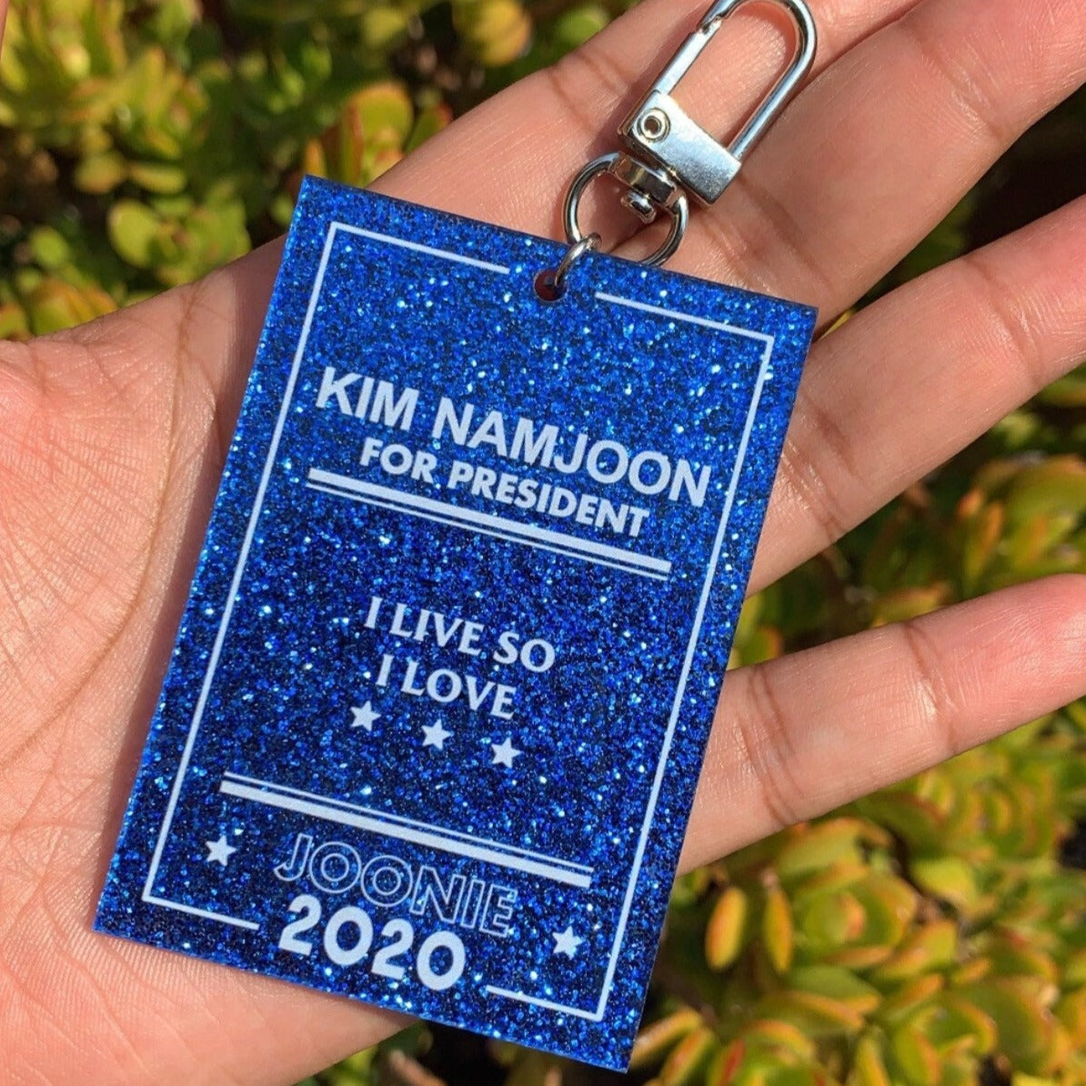 BTS For President 2020 Keychain