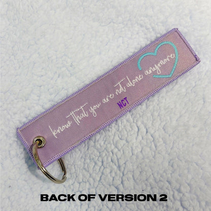 NCT U From Home Lanyard - MilkBunn Co. Lanyard inspired by NCT From Home. Taeil, Yuta, Kun, Doyoung, Renjun, Haechan, Chenle