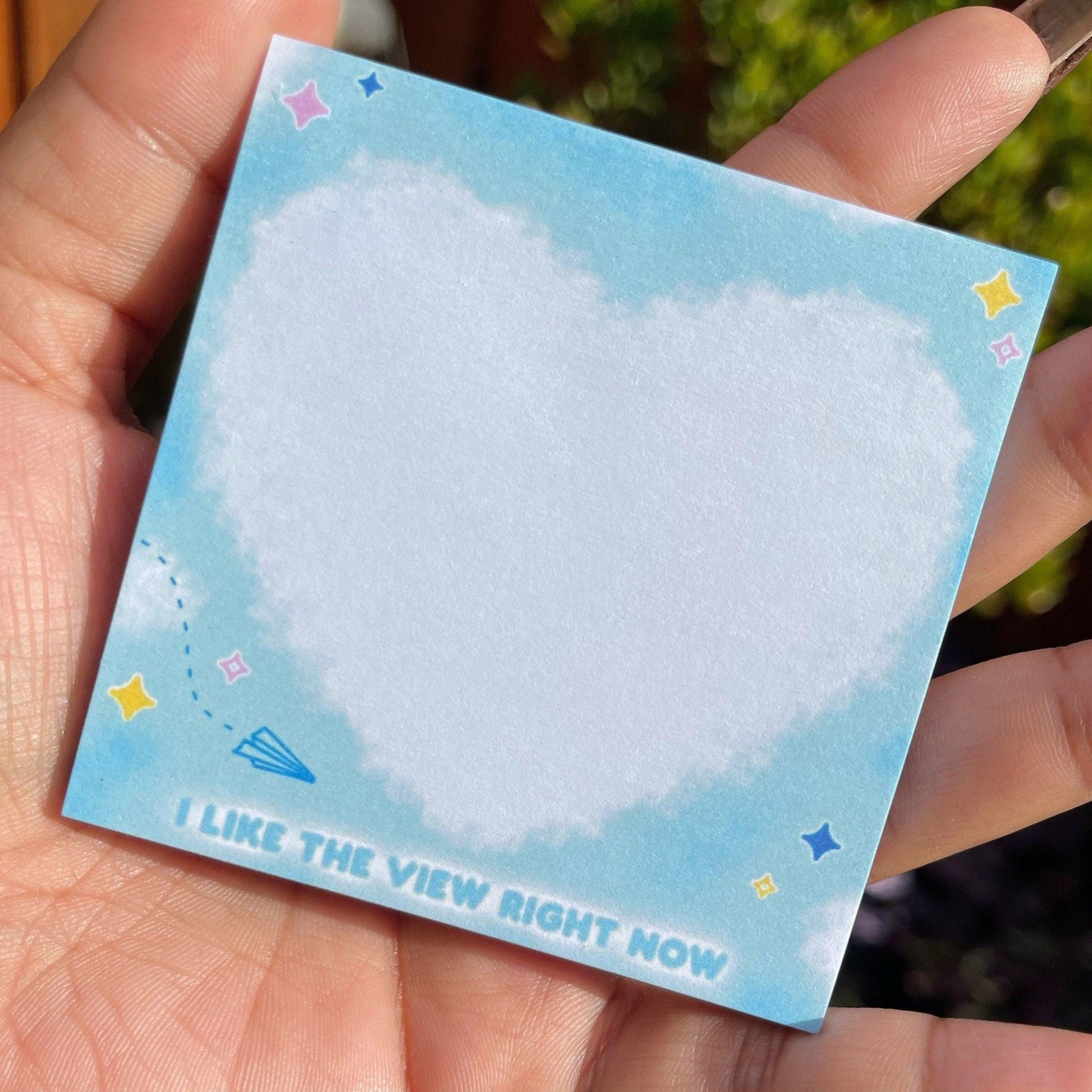 NEWWW cloud shaped sticky notes are available in our shop now